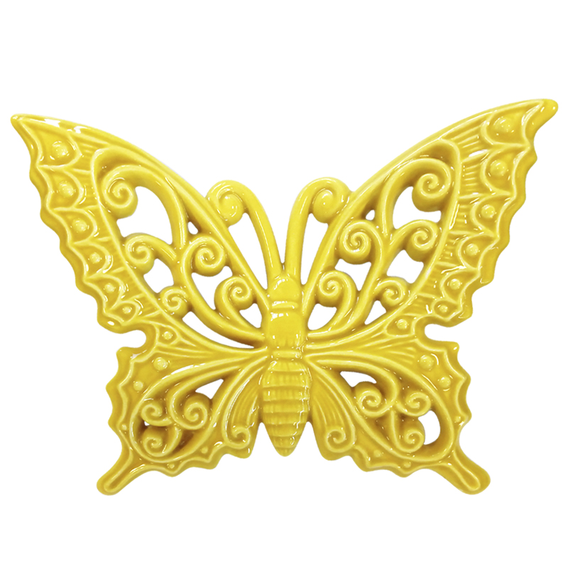 Farfalla 10 Cm Giallo